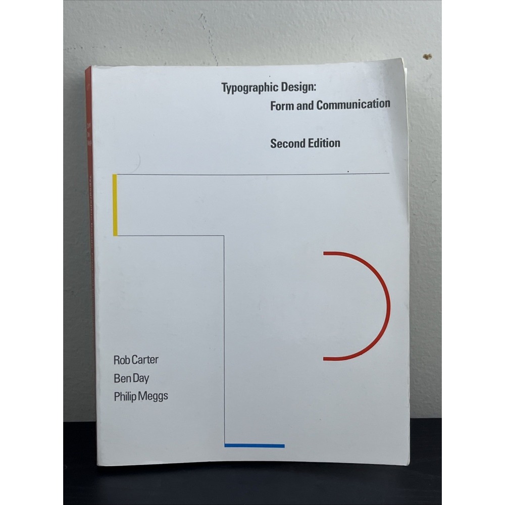Typographic Design Form and Communication Hardcover Graphic Design Typography Bo - Picture 1 of 10